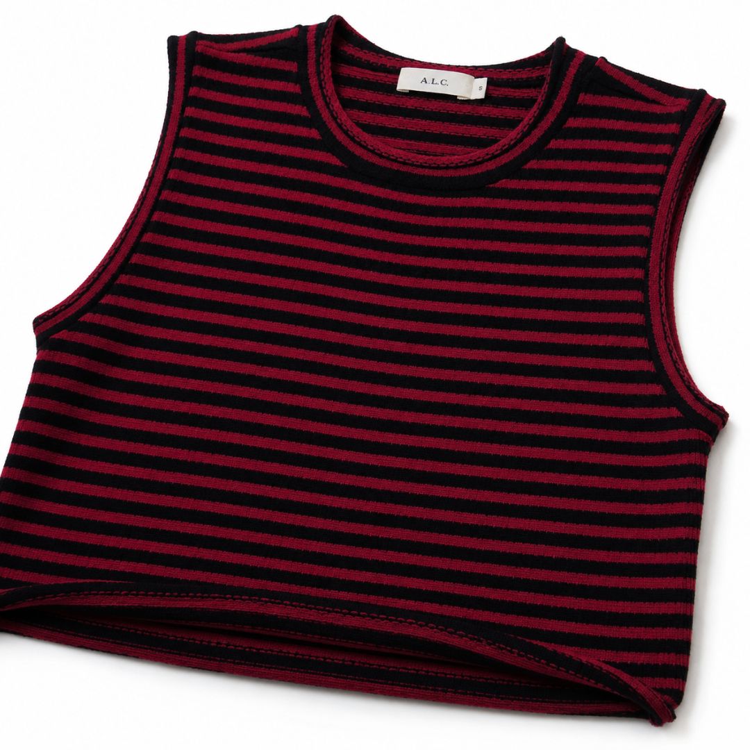 A.L.C striped tank