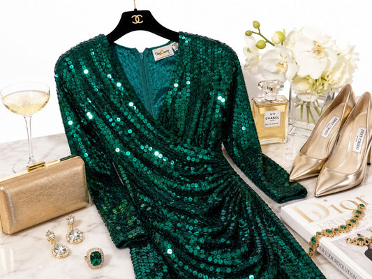 Oleg Cassini party dress vintage