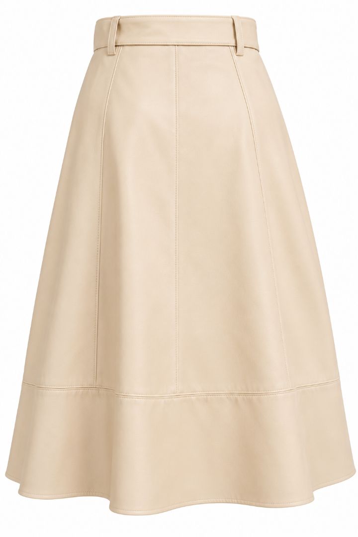 Haute Monde pleather skirt
