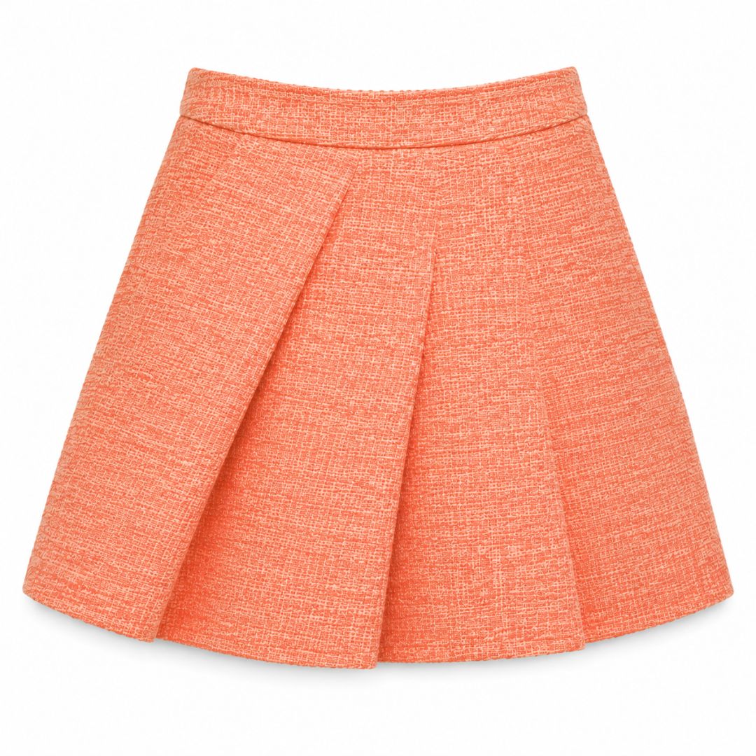 Maje tweed mini skirt