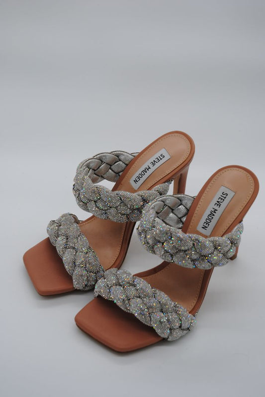 Metallic Steve Madden Kenley Heels Metallic NWOT, 7 US