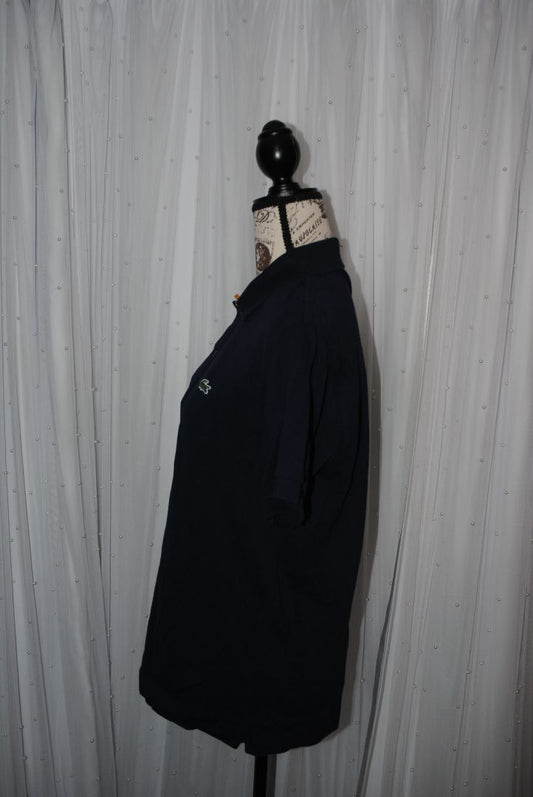 navy Lacoste Lacoste Navy blue golf shirt, M