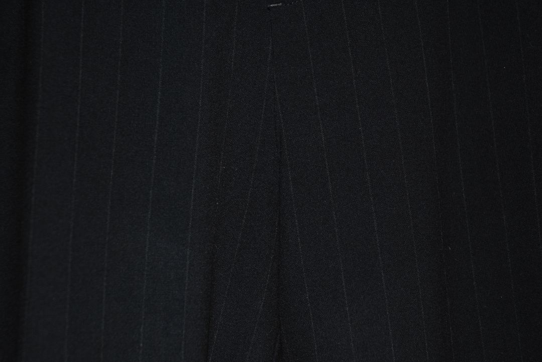 black Ecru pinstripe pants, 10