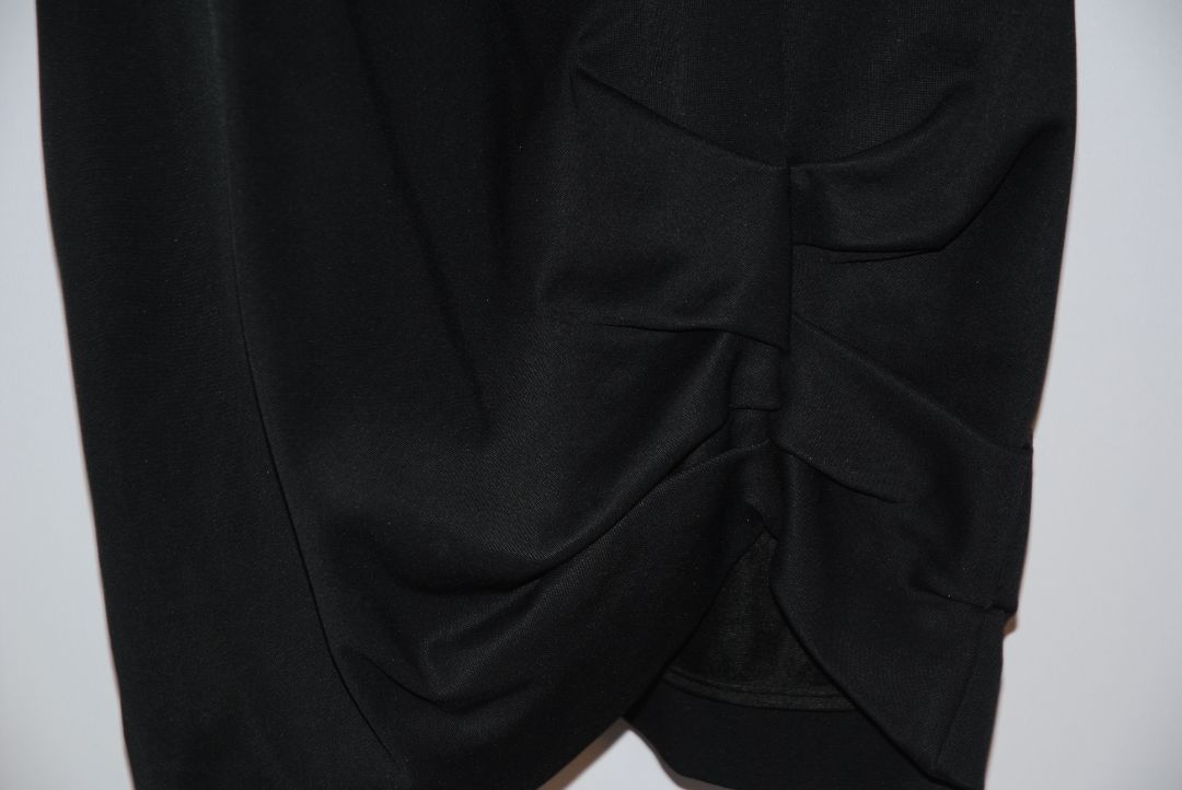 black Helmut Lang midi dress, 6