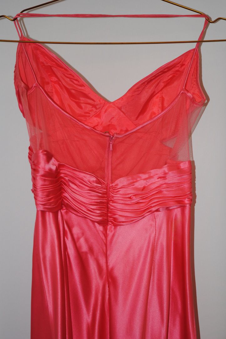 pink Niteline satin dress, 10