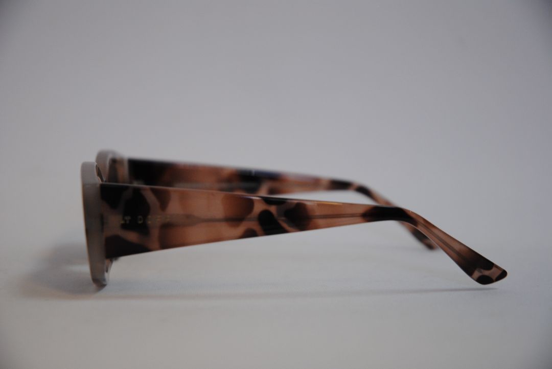 Tortise Pink Diff designer glasses, One Size