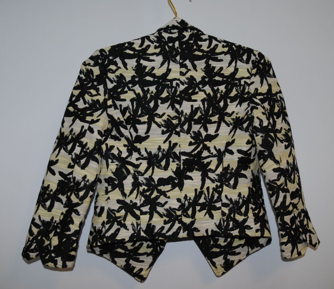 black multi Kenzo buttoned jacket, 34