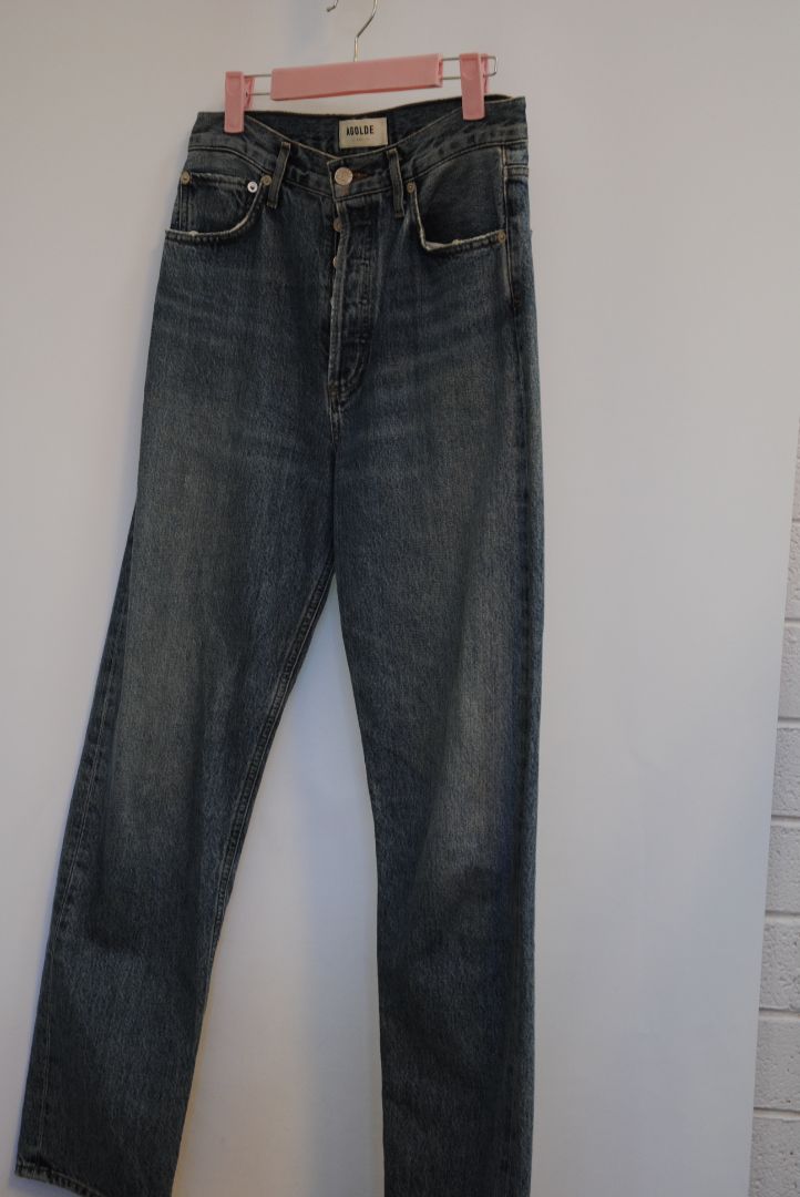 antique wash Agolde loose fit high rise, 27