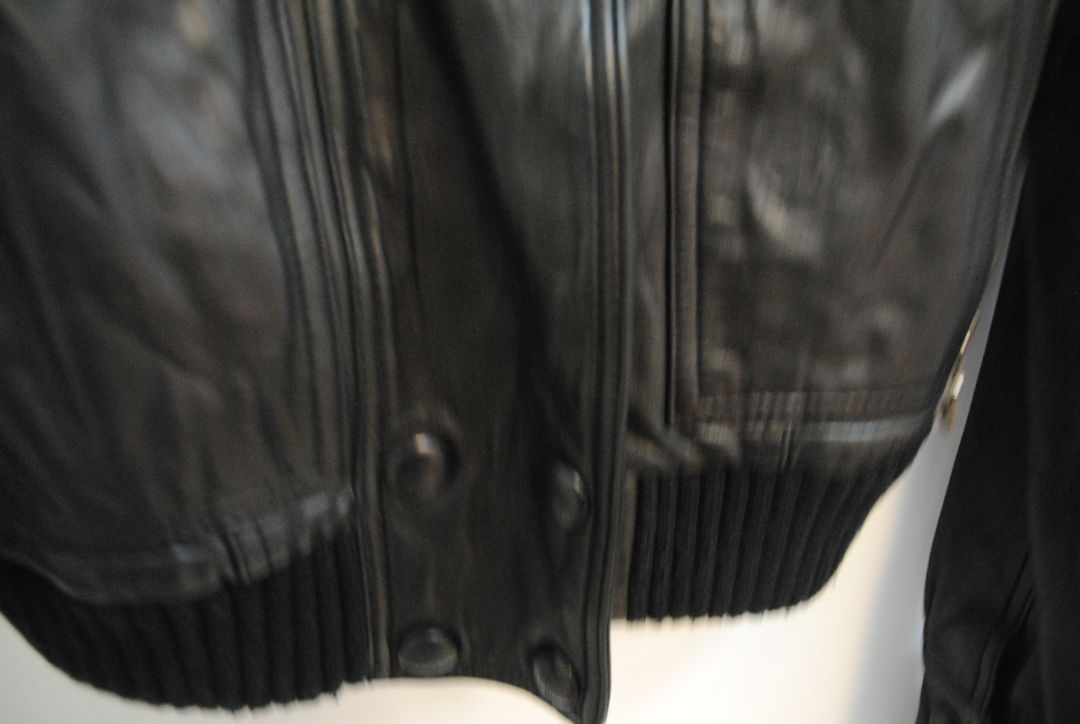 black Ted Baker bomber jacket with ribbed knit trim, 2 EU / US 6