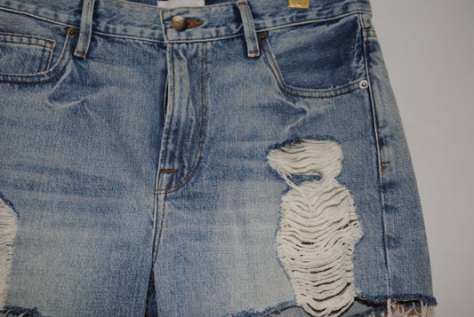 light wash FRAME cutoff shorts, 25