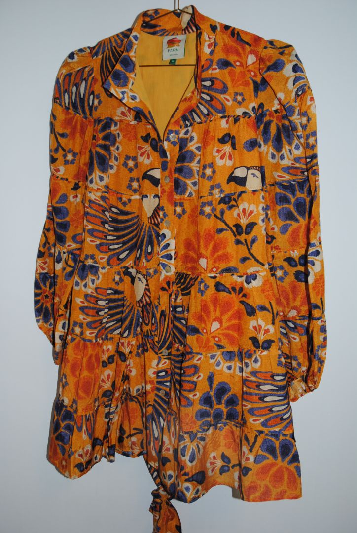 marigold Farm Rio tiered dress, M