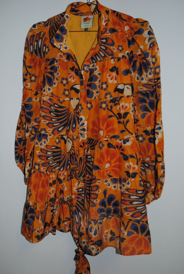 marigold Farm Rio tiered dress, M