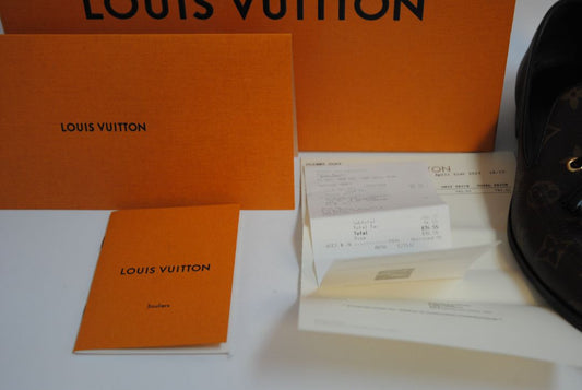 brown Louis Vuitton loafers, 40