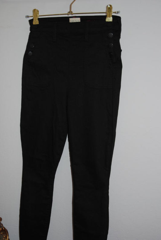 black Alice + Olivia high rise side button, 27