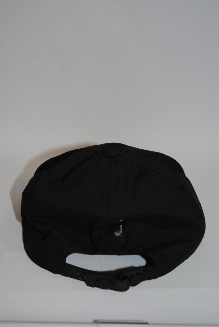 black Moncler Performance Tech Baseball Cap, OS