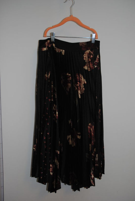 floral Vince floral pleated skirt, 2