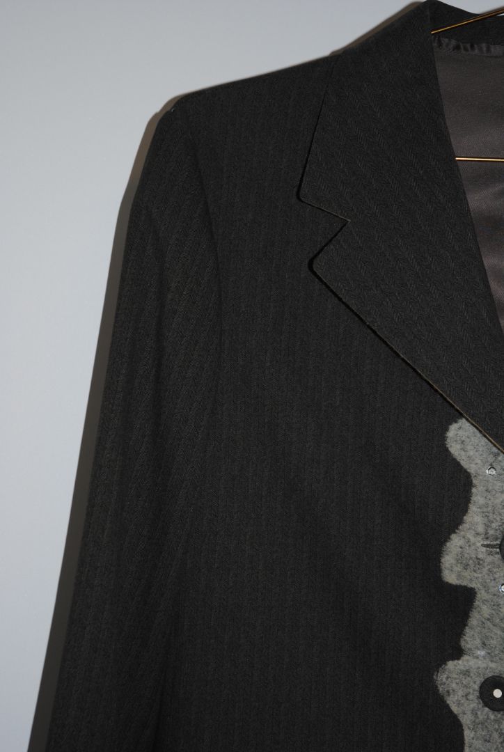 gray Marithe Francois Girbaud blazer, 30 EU