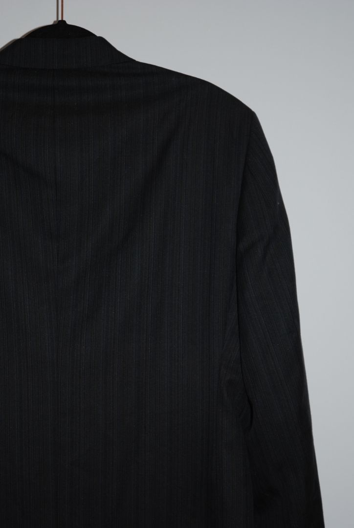 gray with subtle pinstripe Enterprise Men’s Pinstripe Suit Jacket – Classic Fit, 42