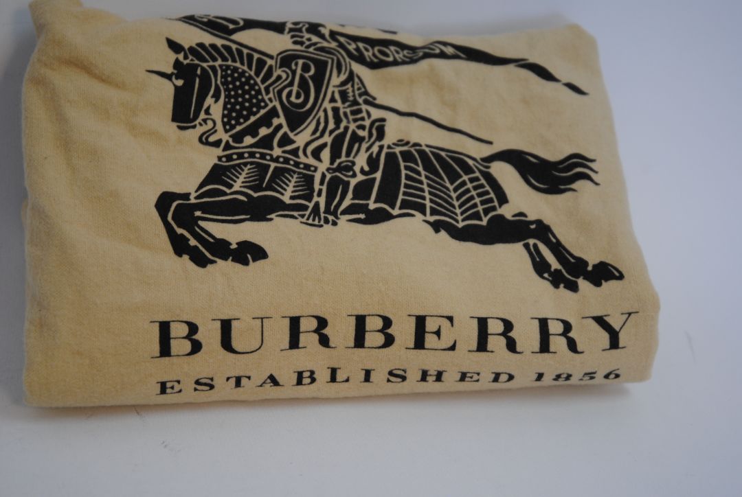 taupe/tan Burberry Zip-Around 12 card Wallet / Card Holder, Length: 4.5 in (11.4 cm) Height: 2.75 in (7 cm) Depth: 0.75 in (2 cm)