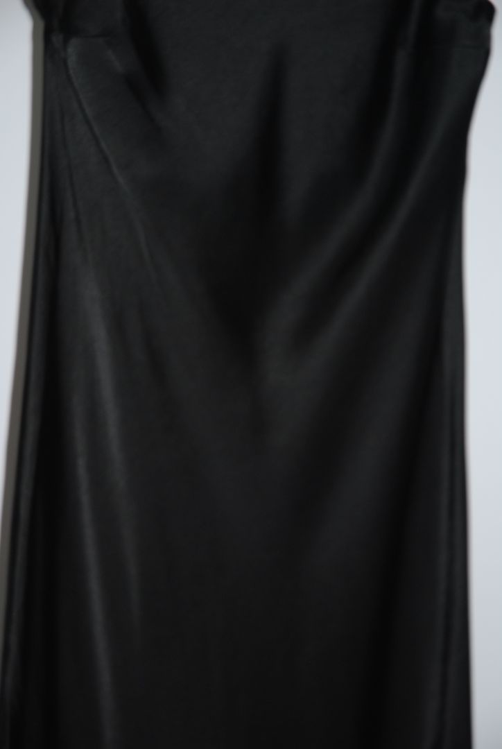 black Zara midi dress, S