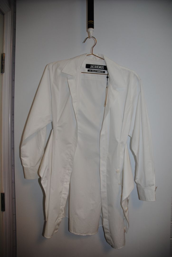 white Jacquemus “La Chemise Notte”, 38 EU