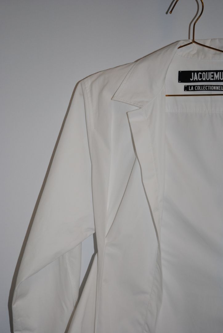 white Jacquemus “La Chemise Notte”, 38 EU