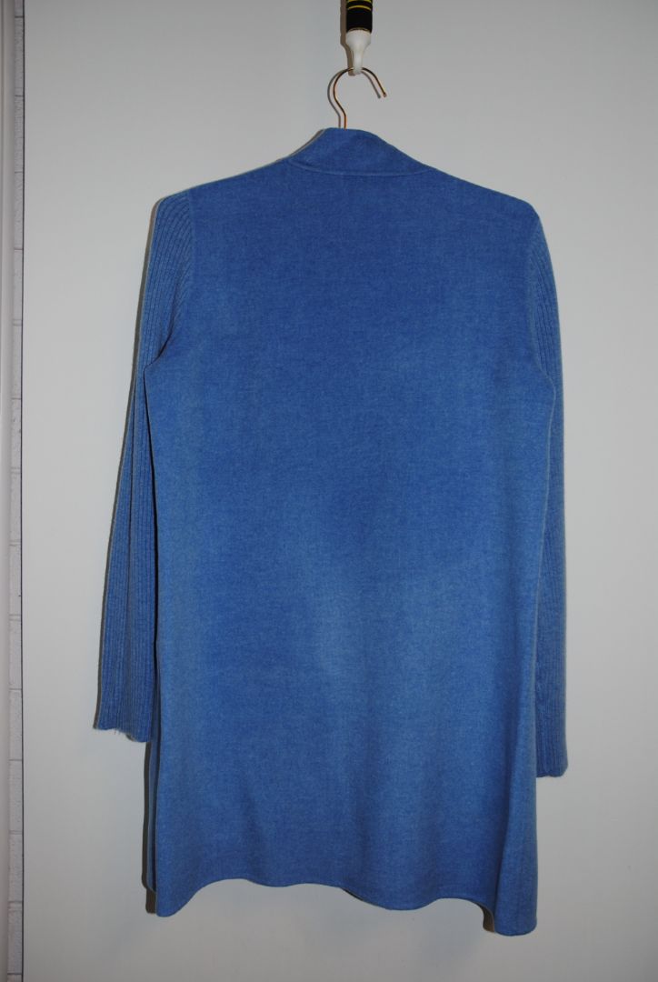 blue Barcelino wool cashmere coat, Large
