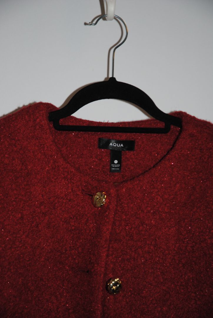 red Aqua boucle set, 2