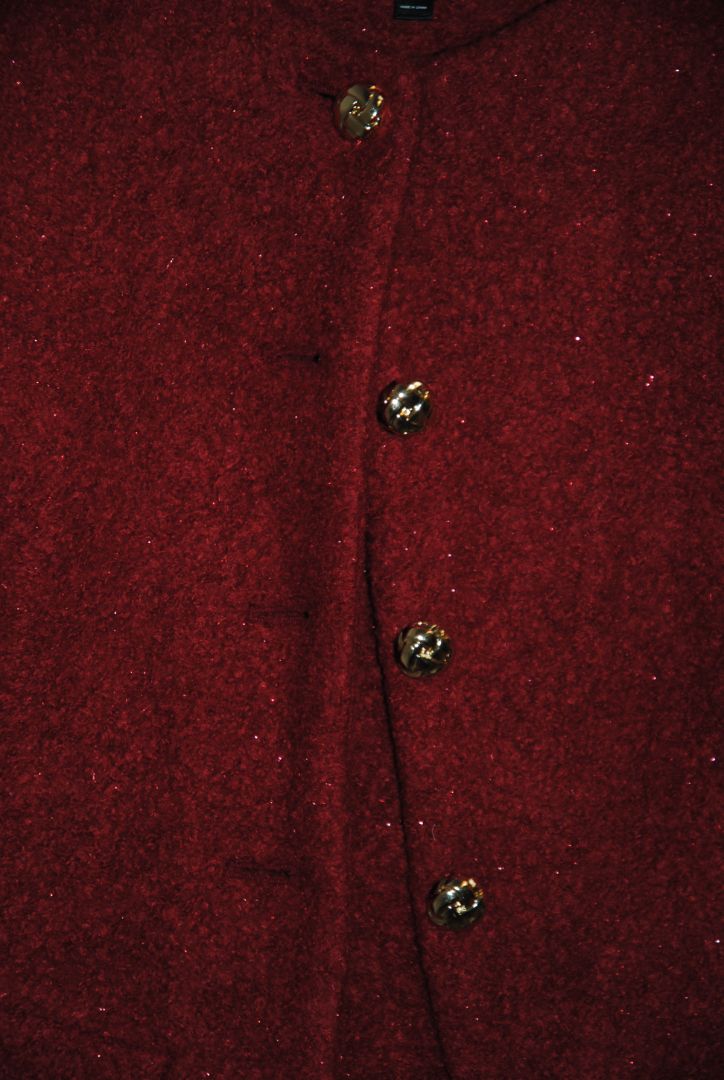 red Aqua boucle set, 2