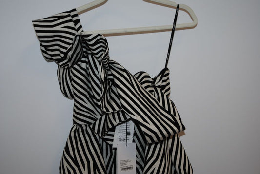 black and white Self-Portrait jumpsuit, 2
