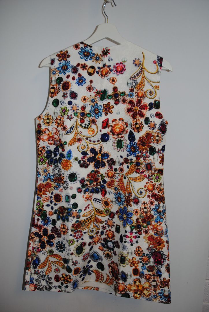 multi color Bella Barnett embelished dress, S