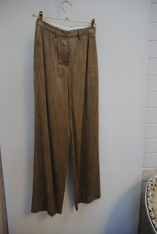 Camel Brown Kiton trousers, 38 EU