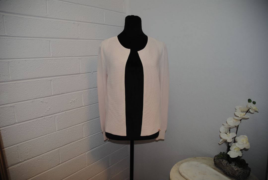 Ted Baker Blush Open Front Cardigan S