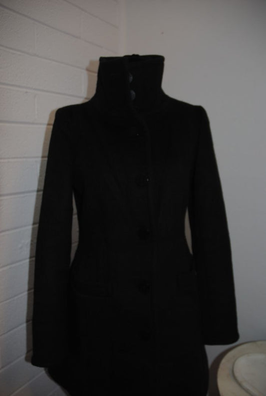 black Joan & David vintage coat, S