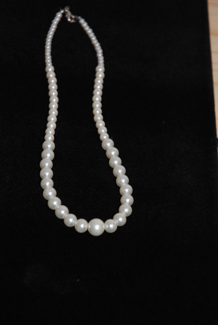 white NA pearl necklace