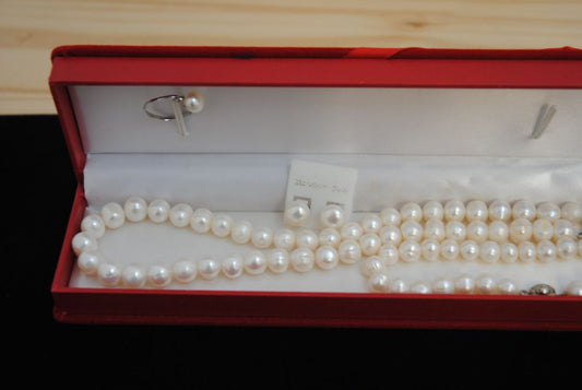 white NA pearl complete set