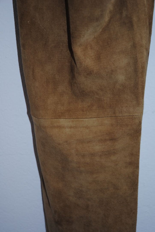 camel Fabiana Filippi suede pants, 46 EU