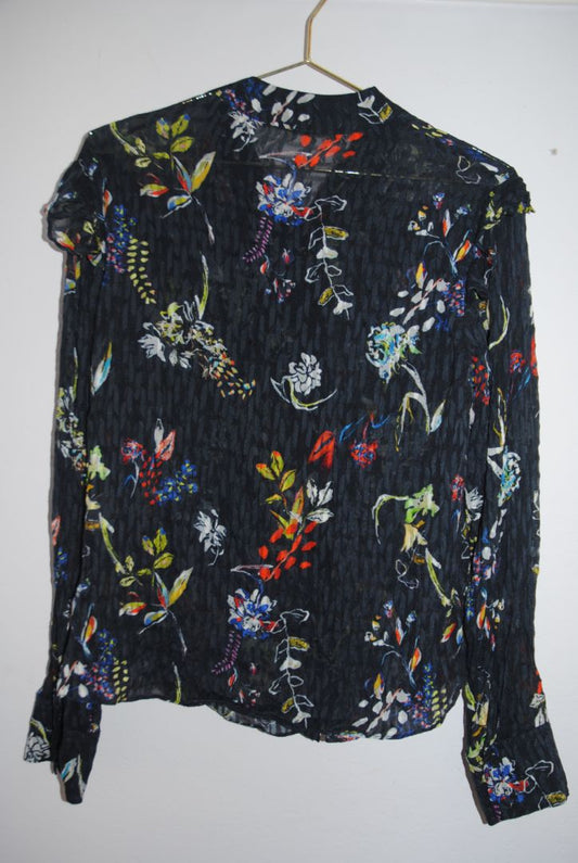 blue multi Tanya Taylor blouse, 8