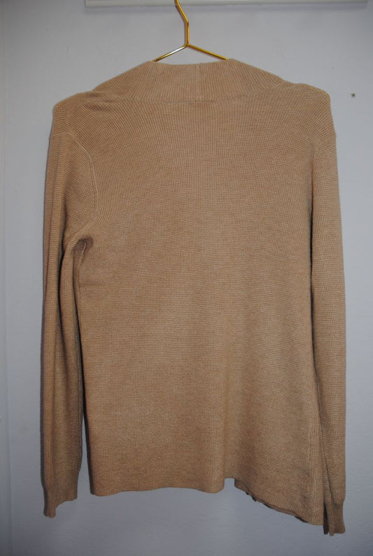 Cyrus Blush Pink Open Front Cardigan S