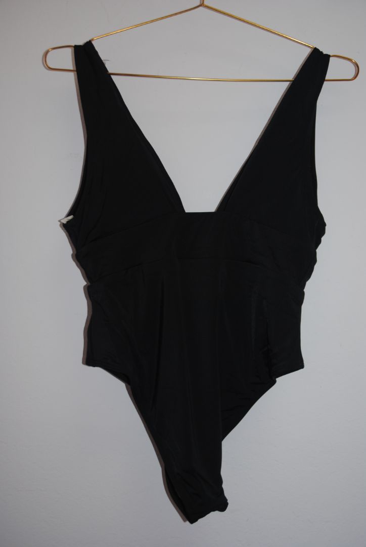 black Andie one piece swimwear, M