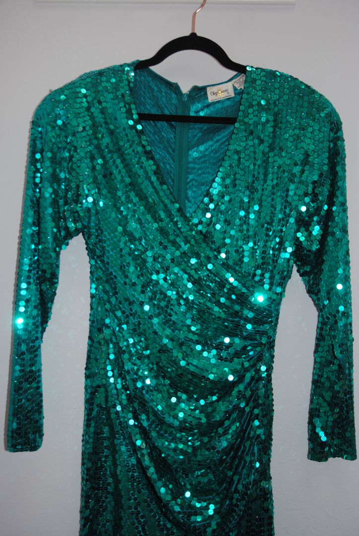 Oleg Cassini party dress vintage