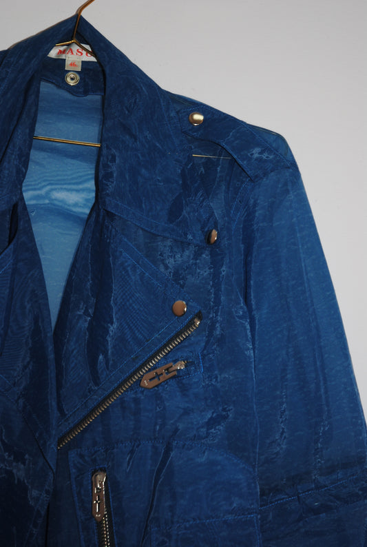 blue Masu sheer jacket, 46