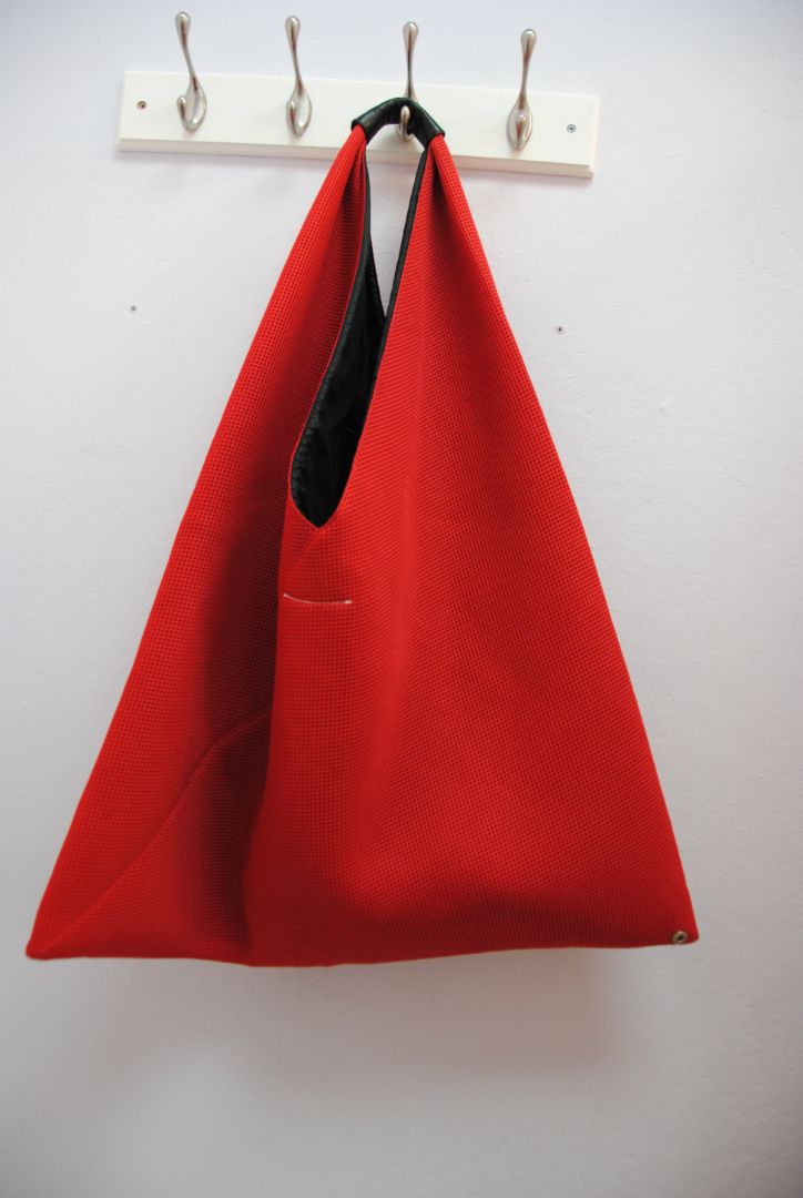 Maison Margeila mesh tote origami
