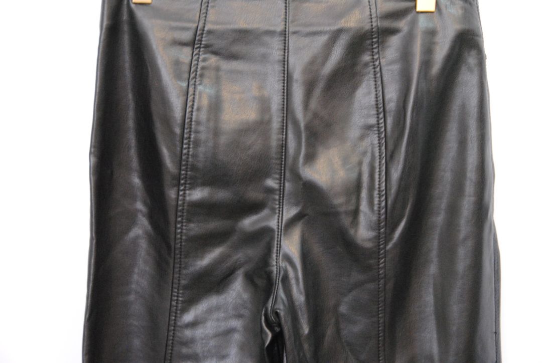 Cinq a Sept pleather wide leg