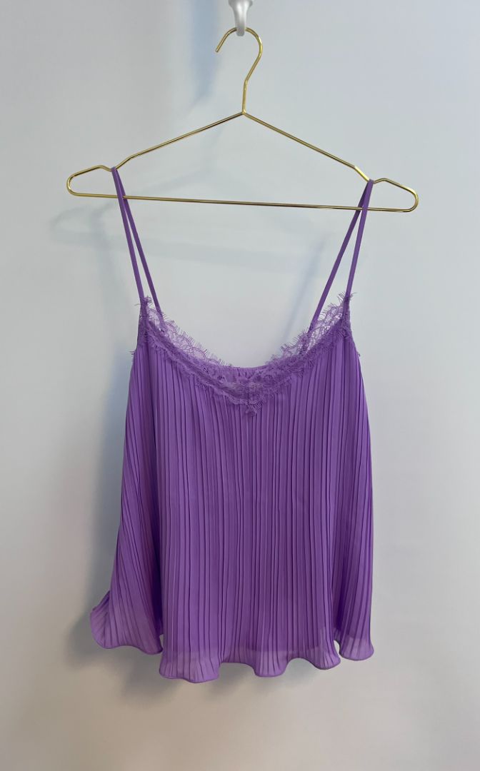 purple Lush tank top, L
