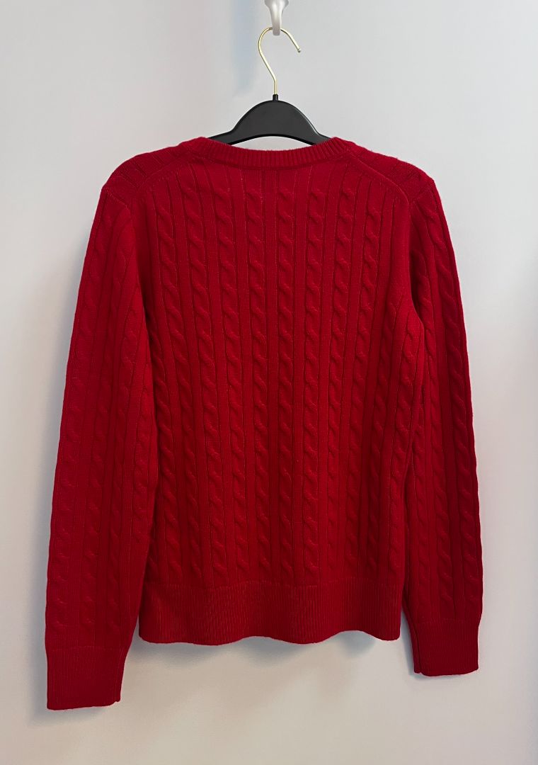 Brooks Brothers Red Cashmere Sweater, Medium NWT