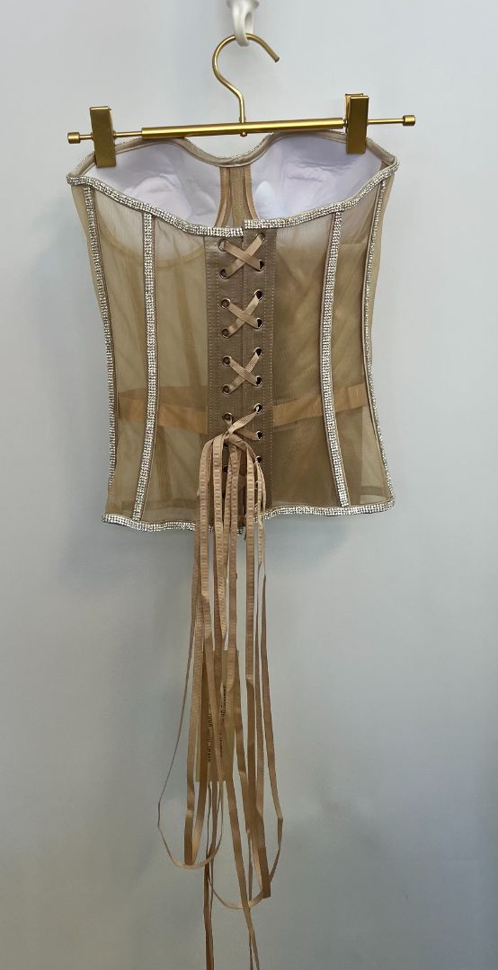 beige Perfectcorsetny corset top, XS