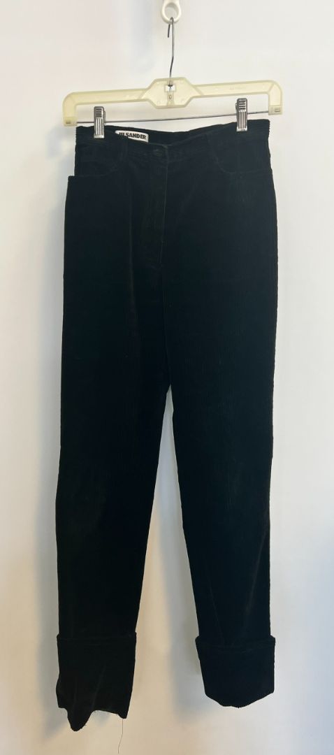 black Jilsander corduroy pants, 34
