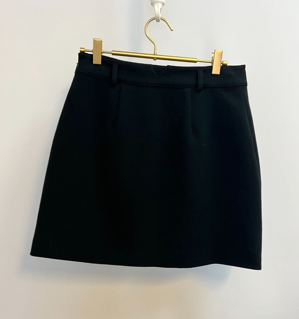 black multi Opening Ceremony embroided beaded skirt, 2