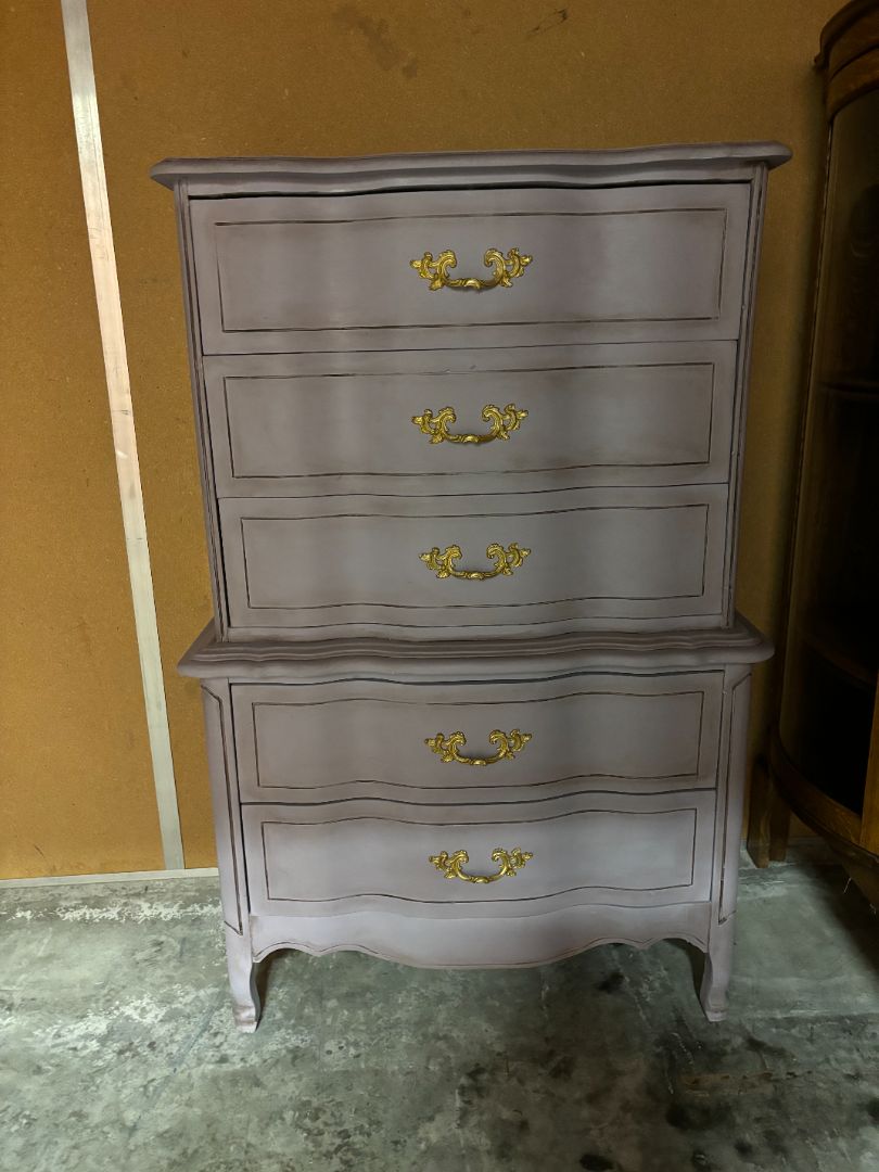 Vintage Lavender dresser (In Store Pick Up Only)